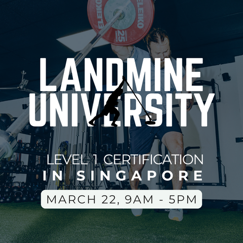 Landmine University Certification (Level 1 in Singapore)